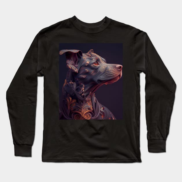 Dog Whisperer Long Sleeve T-Shirt by Painthat